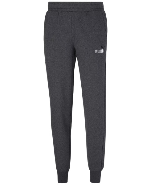 Men's Embroidered Logo Fleece Jogger Sweatpants Dark Grey Heather - 2