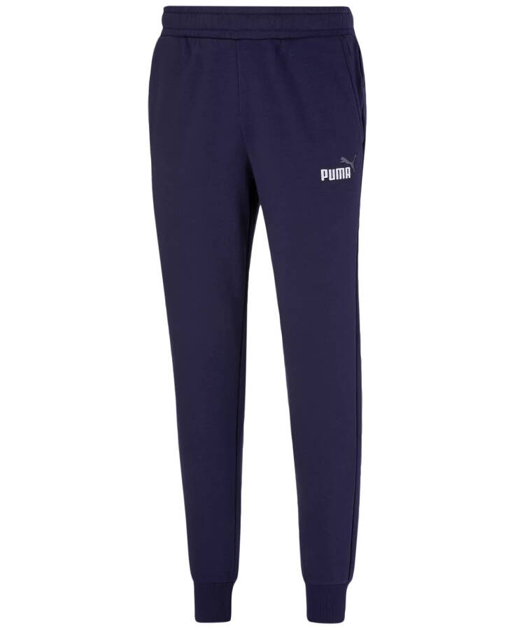 Men's Embroidered Logo Fleece Jogger Sweatpants Peacoat Navy - 2