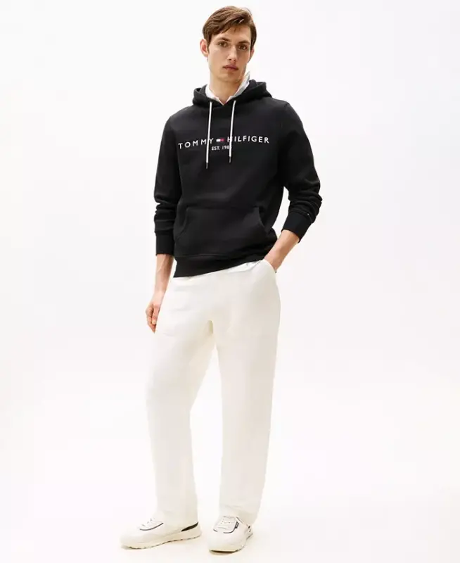 Men's Embroidered Logo Hoodie - 2
