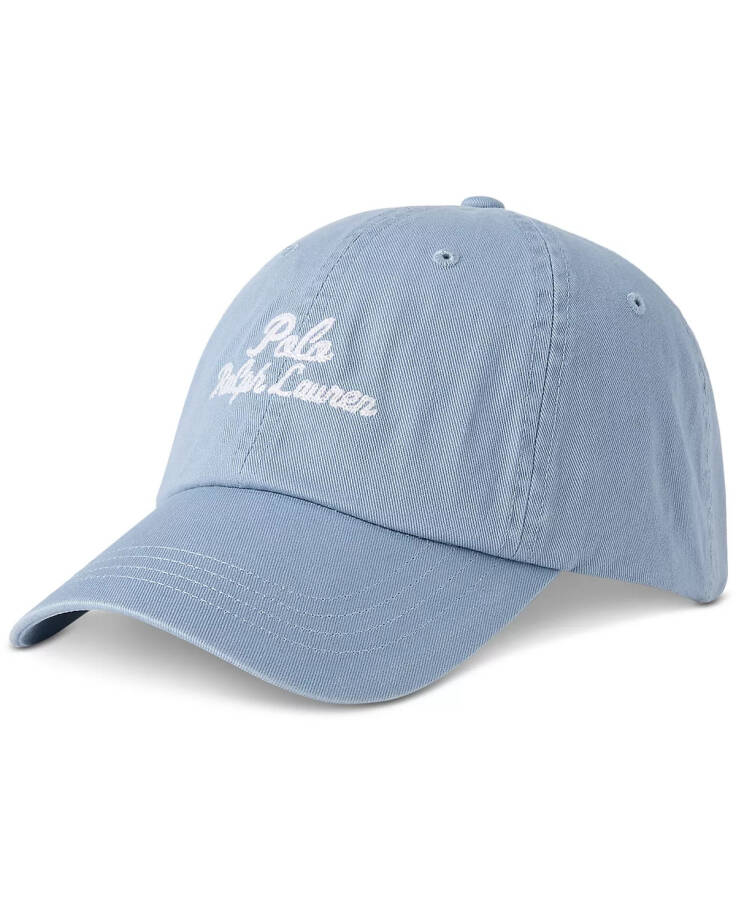 Men's Embroidered Twill Ball Cap Vessel Blue - 1