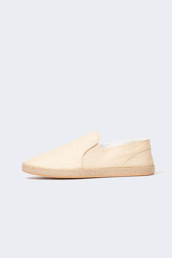 Men's Espadrille Shoes (Beige) - 1