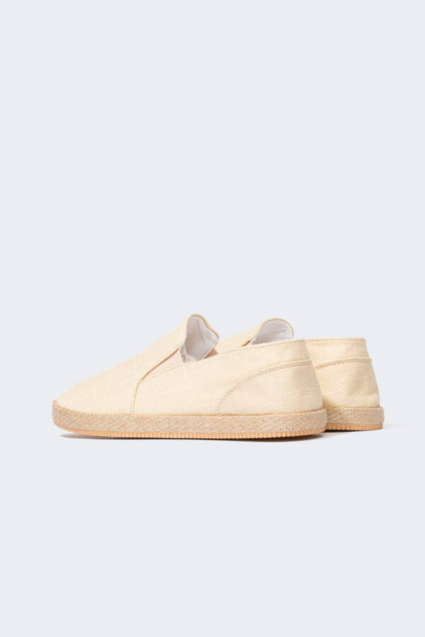 Men's Espadrille Shoes (Beige) - 3