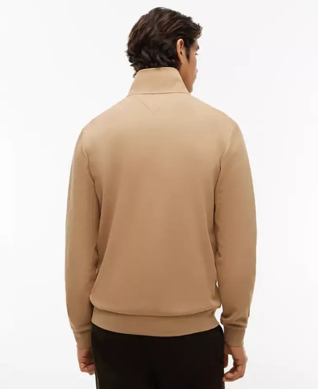 Men's Essential Intechno Knit Regular-Fit Quarter-Zip Sweatshirt - HUNTSMAN GREEN - 6