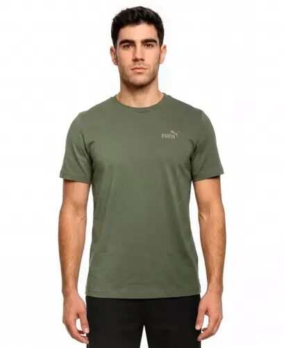 Men's Essential Logo Crewneck T-Shirt - Moss Veil - 1