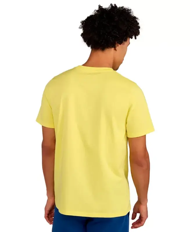 Men's Essential Small Logo T-Shirt - Lemon Meringue - 3