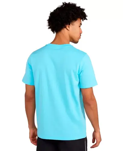 Men's Essential Small Logo T-Shirt - Vibrant Blue - 4