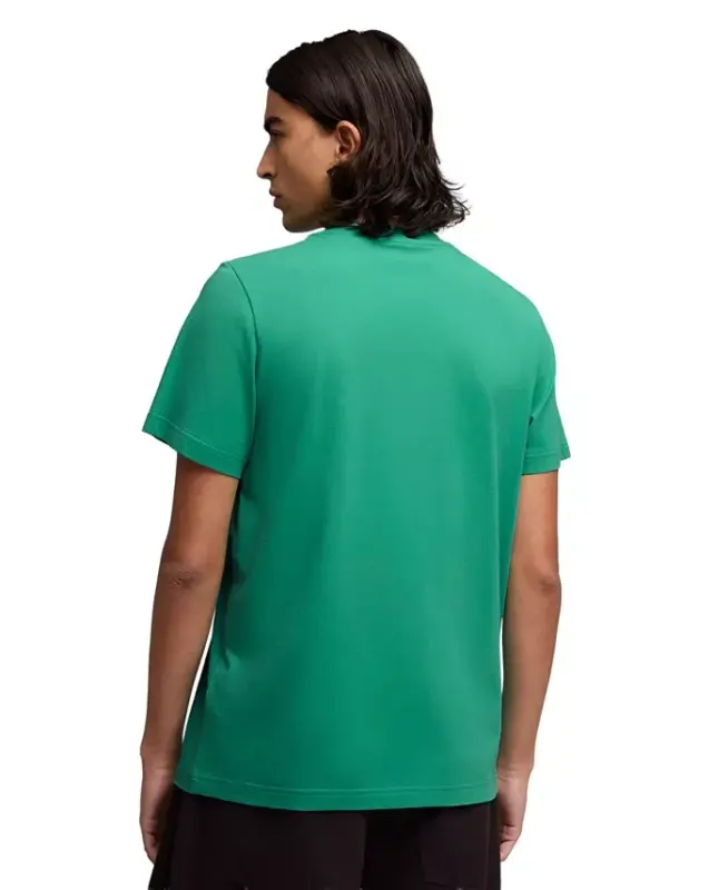 Men's Essential Small Logo T-Shirt - Vibrant Green - 2