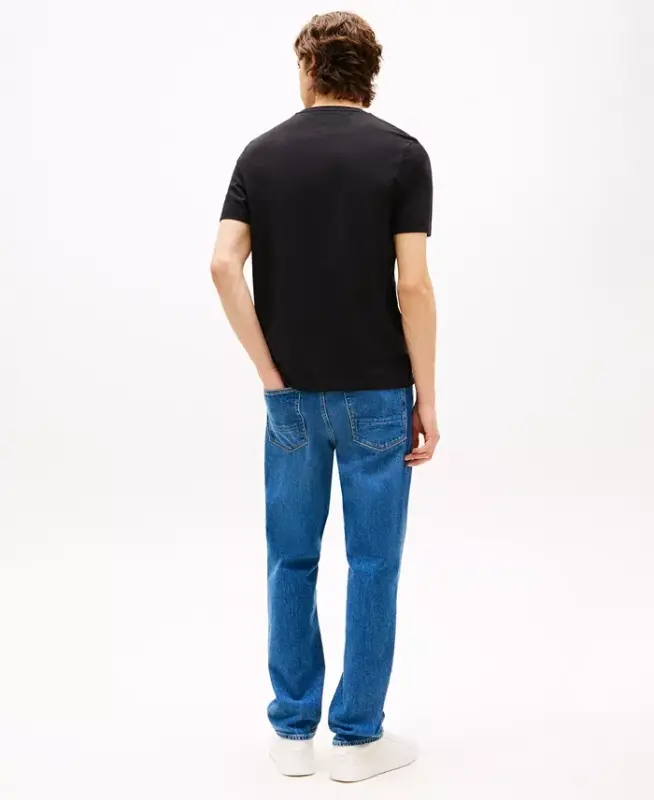 Men's Essential Solid Pocket T-Shirt - Black - 4