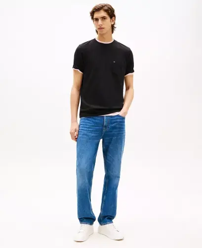 Men's Essential Solid Pocket T-Shirt - Black - TOMMY HILFIGER (1)