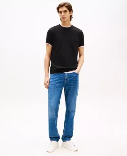 Men's Essential Solid Pocket T-Shirt - Black - Tommy Hilfiger (1)