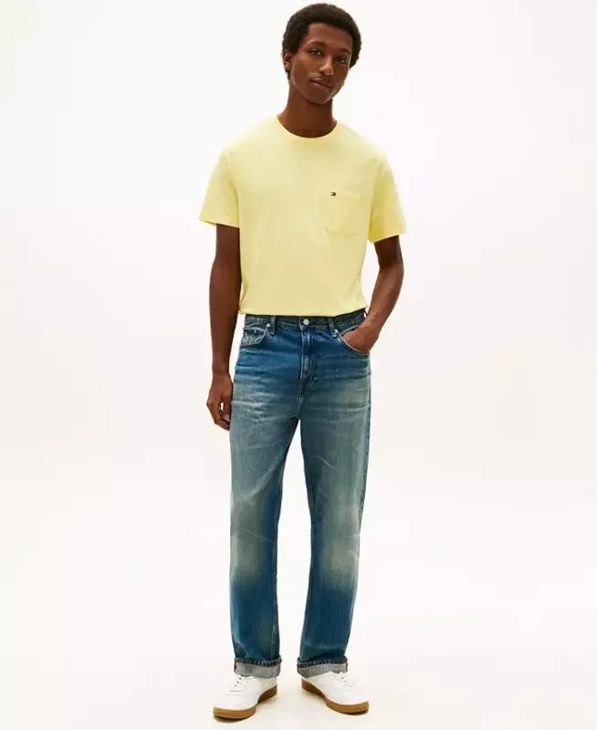 Men's Essential Solid Pocket T-Shirt - Citronella - 3