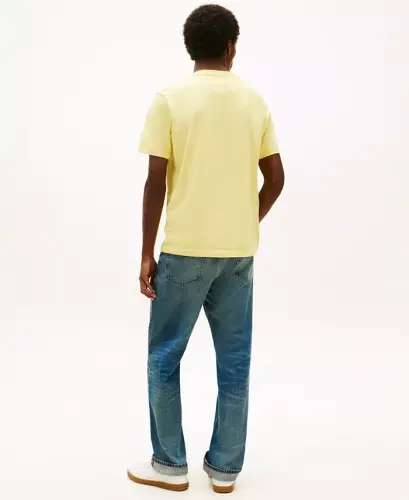 Men's Essential Solid Pocket T-Shirt - Citronella - TOMMY HILFIGER (1)