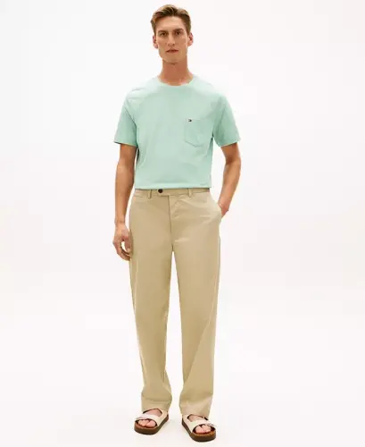 Men's Essential Solid Pocket T-Shirt - Crushed Mint - TOMMY HILFIGER (1)