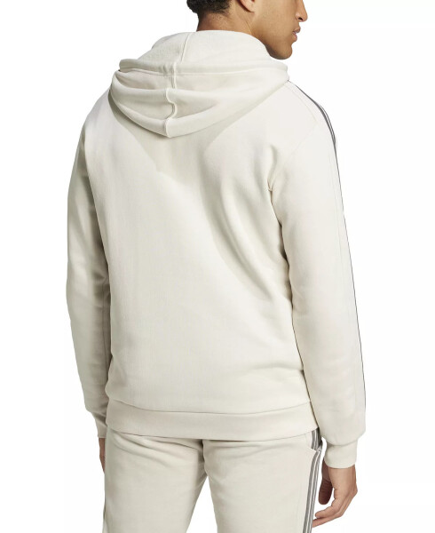 Men's Essentials 3-Stripes Regular-Fit Fleece Hoodie, Regular & Big & Tall Leg Ink/wht - 1