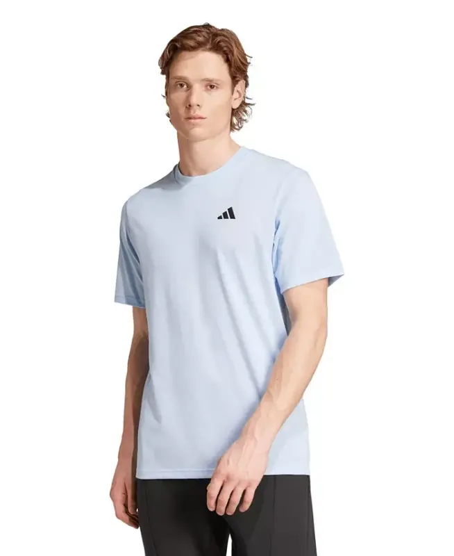 Men's Essentials Feel Ready Logo Training T-Shirt - Glow Blue - 1