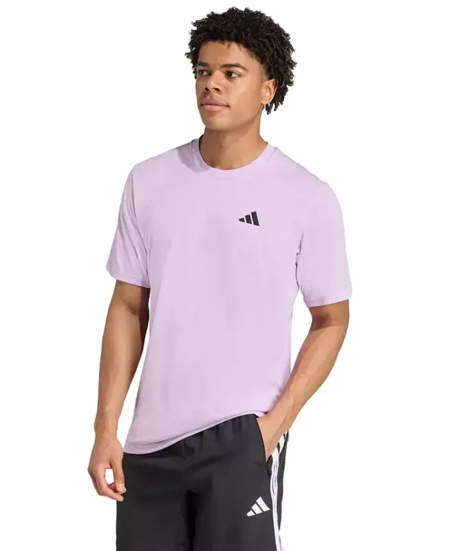 Men's Essentials Feel Ready Logo Training T-Shirt - Powder Plum - 1