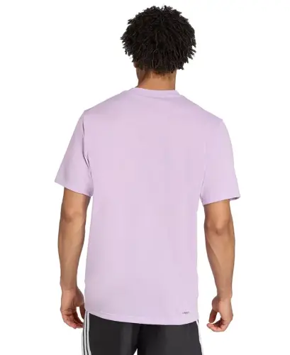 Men's Essentials Feel Ready Logo Training T-Shirt - Powder Plum - 3