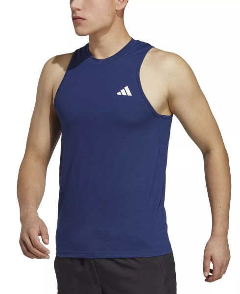 Men's Essentials Slim-Fit Feelready Training Tank Dark Blue - 6