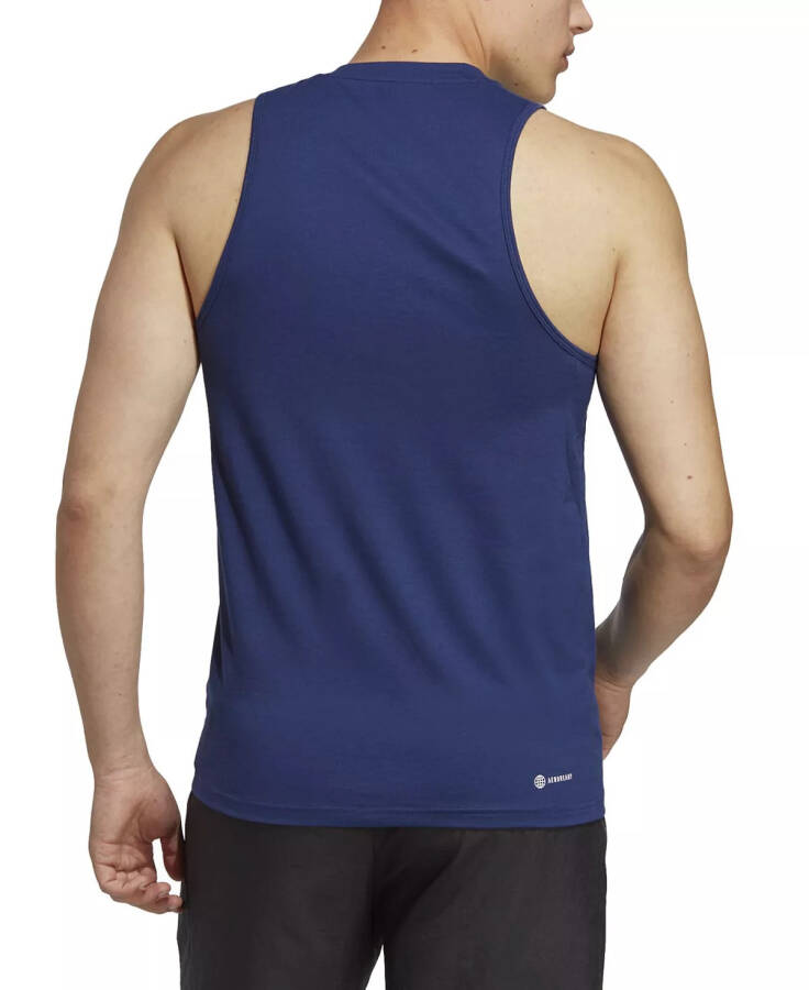 Men's Essentials Slim-Fit Feelready Training Tank Dark Blue - 7