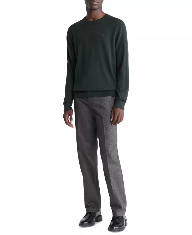 Men's Extra Fine Merino Wool Blend Sweater Pine Grove - 4