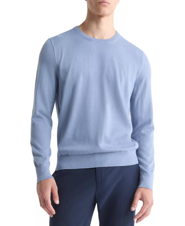 Men's Extra Fine Merino Wool Blend Sweater Troposphere - 1