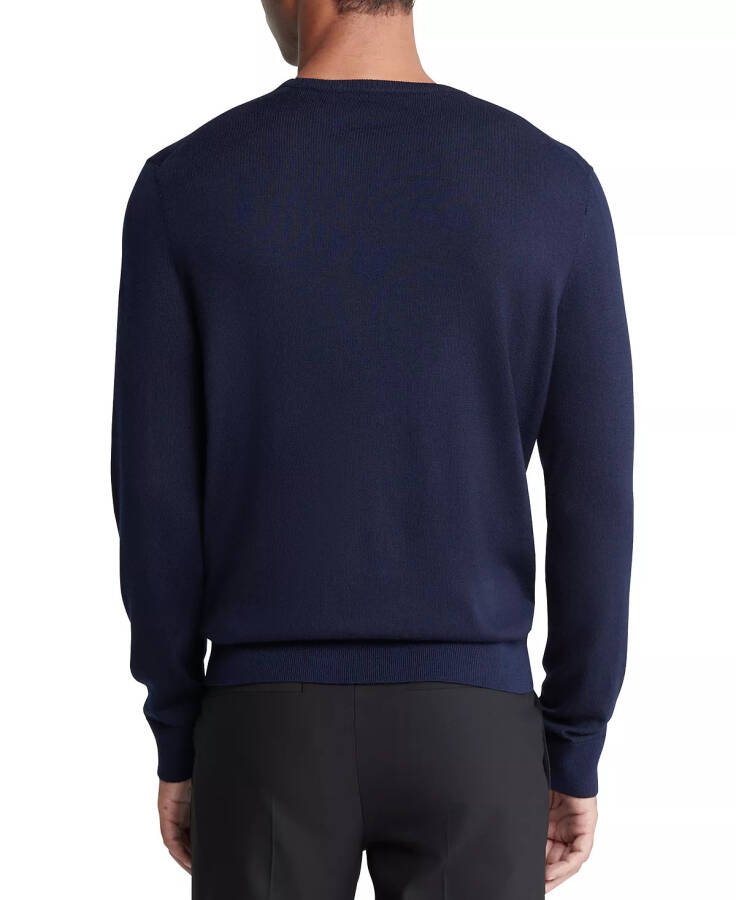 Men's Extra Fine Merino Wool Blend Sweater Vulcan - 3