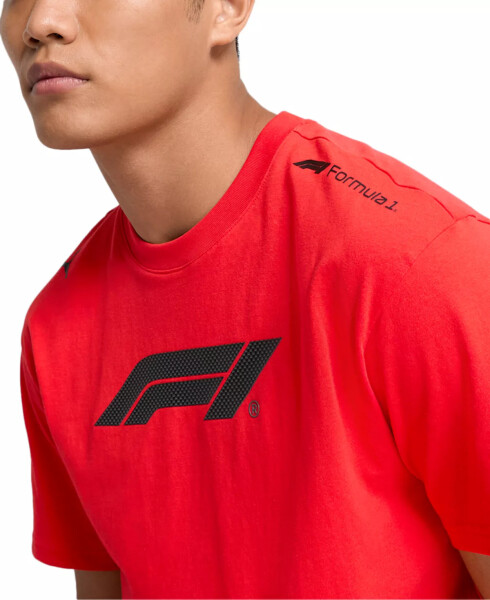 Men's F1 ESS+ Relaxed Fit T-Shirt Pop Red - 2