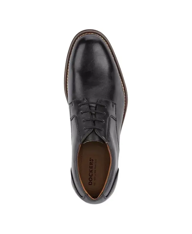 Men's Fairway Oxford Dress Shoes-Black - 4