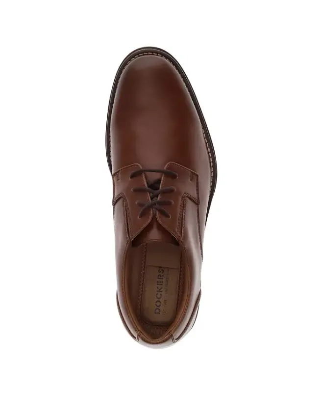 Men's Fairway Oxford Dress Shoes-Mahogany - 4