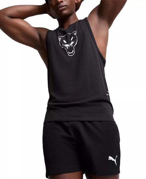 Men's Favorite Cat Graphic Singlet Puma Black - 1