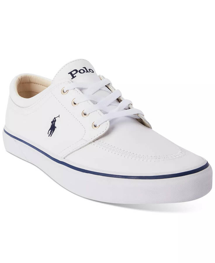 Men's Faxon Leather Sneaker White - 1