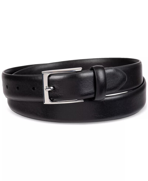 Men's Feather-Edge Dress Belt, Created for Modazone Black - 1