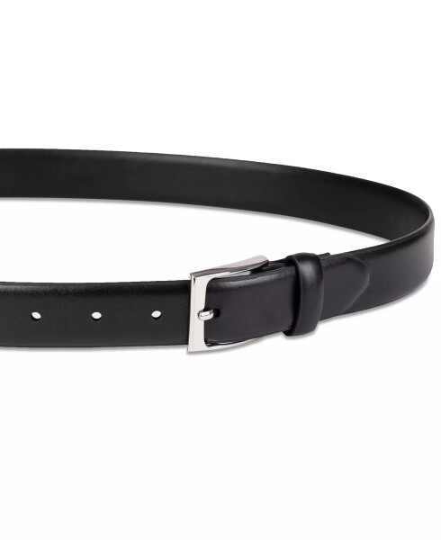 Men's Feather-Edge Dress Belt, Created for Modazone Black - 4