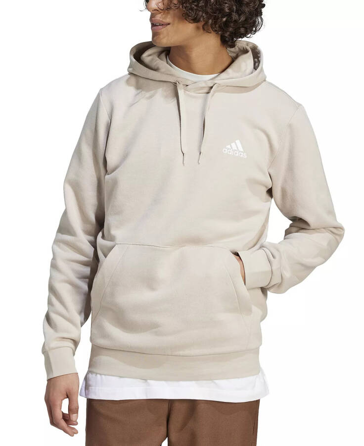 Men's Feel Cozy Essentials Fleece Pullover Hoodie - Wonder Beige - 1