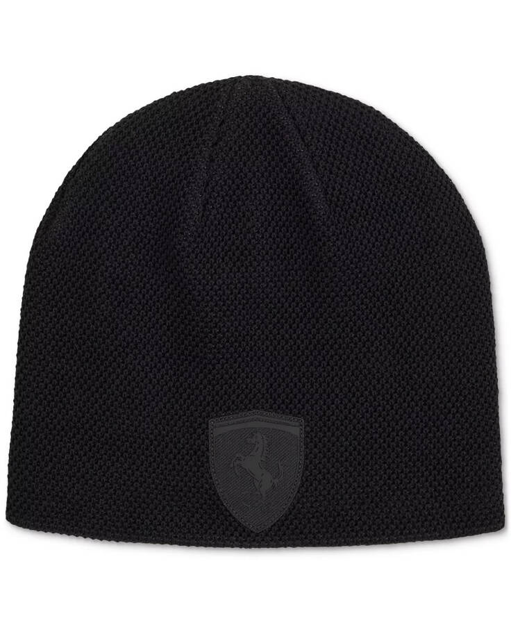 Men's Ferrari Style Beanie Puma Black - 1