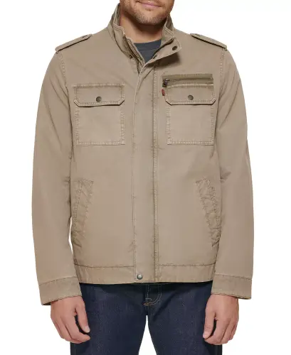 Men's Field Jacket-Stone 