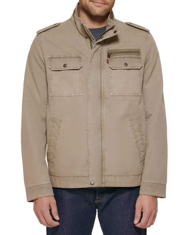 Men's Field Jacket-Stone - LEVI'S