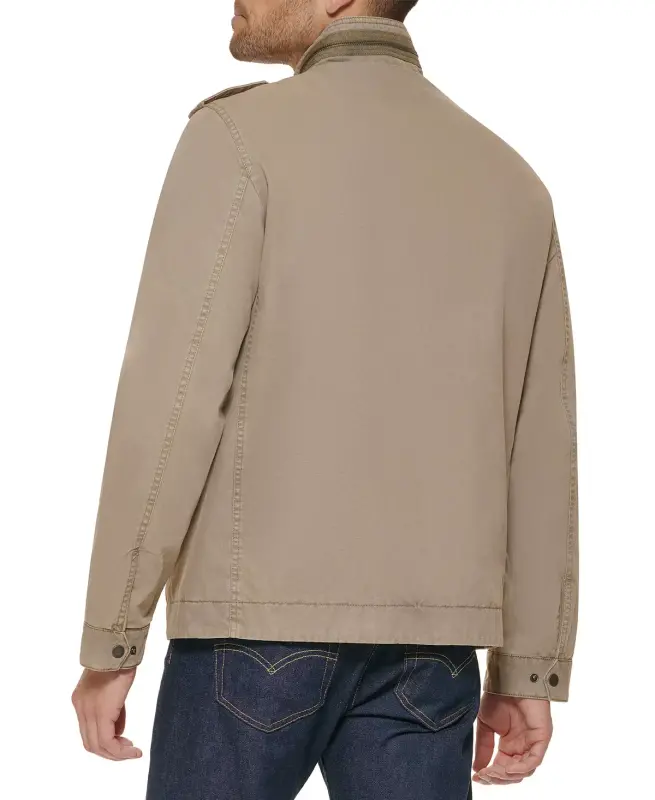 Men's Field Jacket-Stone - 4