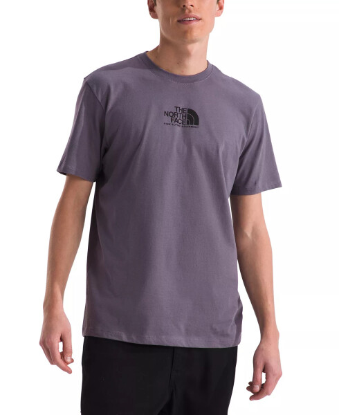 Men's Fine Alpine Logo Graphic Short-Sleeve T-Shirt Lunar Stone - 1