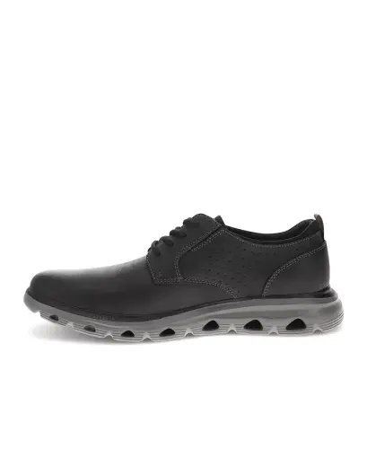 Men's Finley Comfort Oxfords-Black, Gray - 4