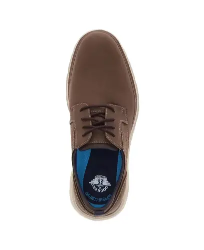 Men's Finley Comfort Oxfords - Dark Tan - 4