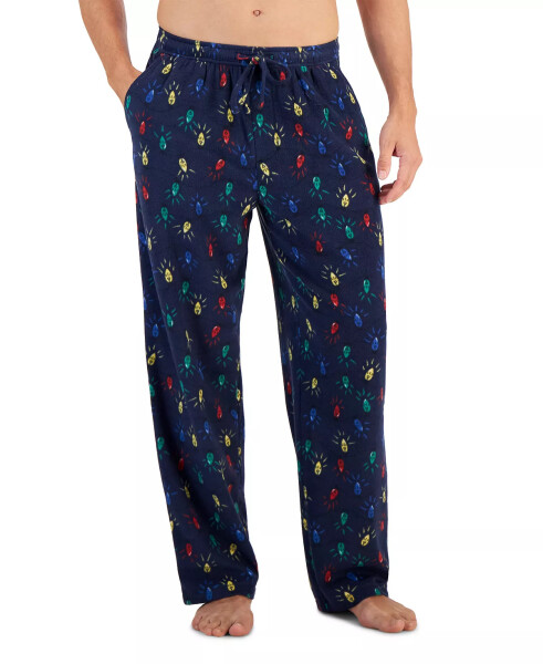 Men's Fleece Pajama Pants, Created for Modazone Lush Meadow - 5