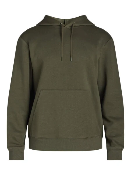 Men's Fleece Pullover Hoodie with Long Sleeves, Sizes S-5XL - 3