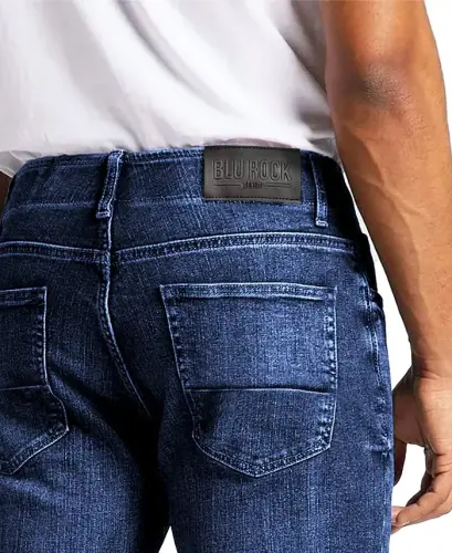 Men's Flex Stretch Slim Straight Jeans, Pack of 2 - 6