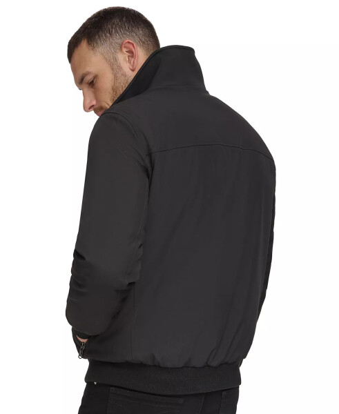 Men's Flex Tech Water-Resistant Bomber Jacket Black - 2