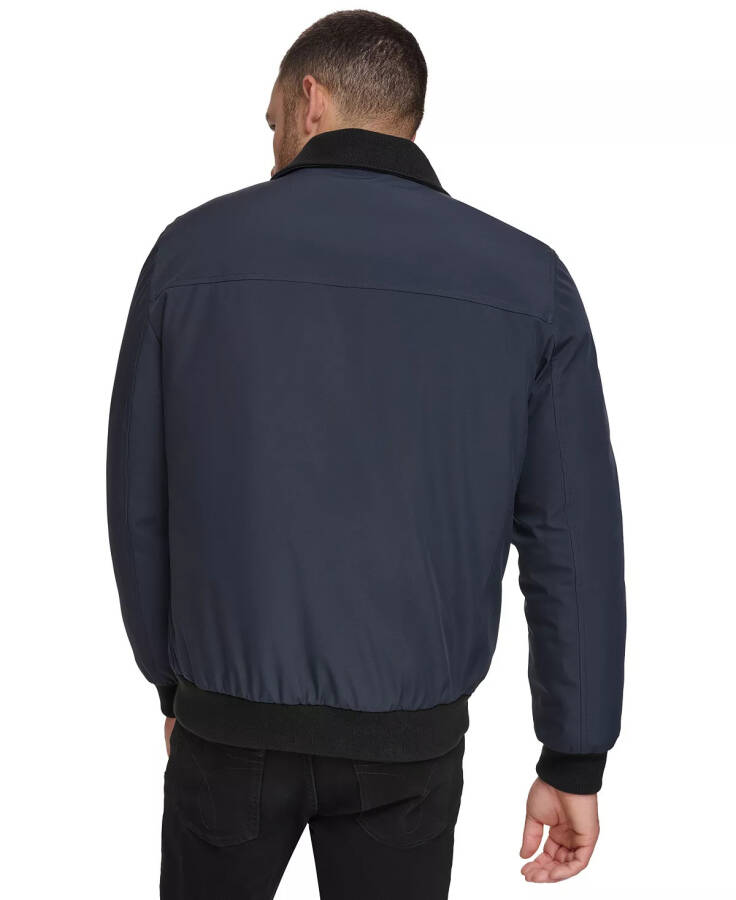 Men's Flex Tech Water-Resistant Bomber Jacket Navy - 2