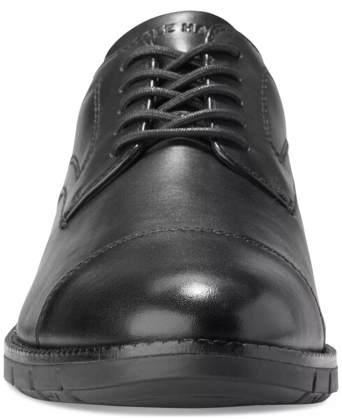 Men's FlexGrand 360 Cap-Toe Oxford Dress Shoe Black - 3