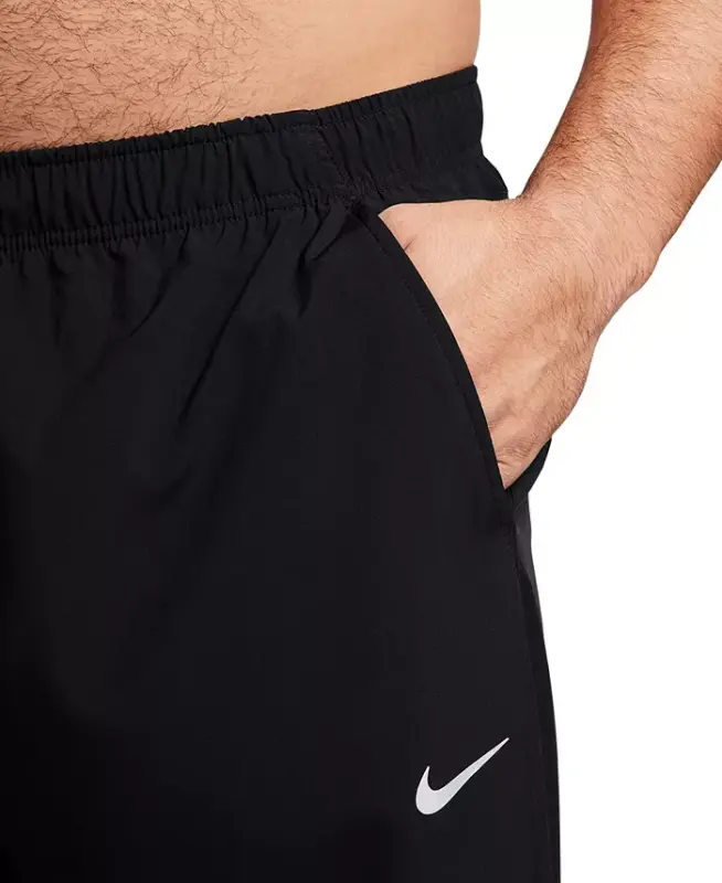 Men's Form Dri-FIT Standard-Fit Tapered-Leg Training Pants -Black/black/(reflective Silv) - 3
