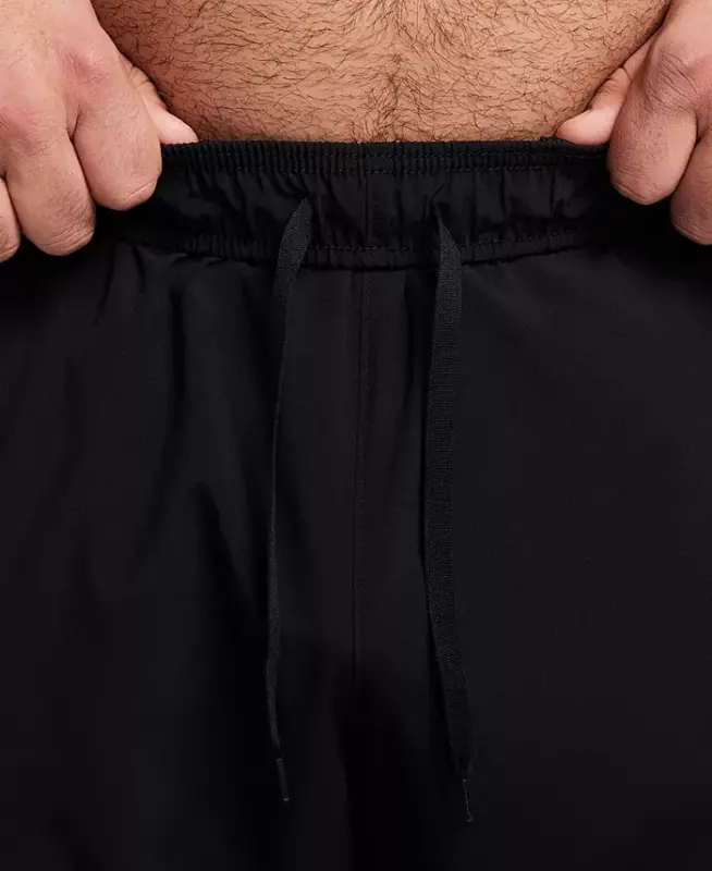 Men's Form Dri-FIT Standard-Fit Tapered-Leg Training Pants -Black/black/(reflective Silv) - 5