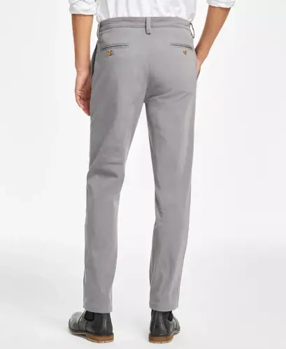 Men's Four-Way Stretch Pants, Created for Modazone - CLUB ROOM (1)
